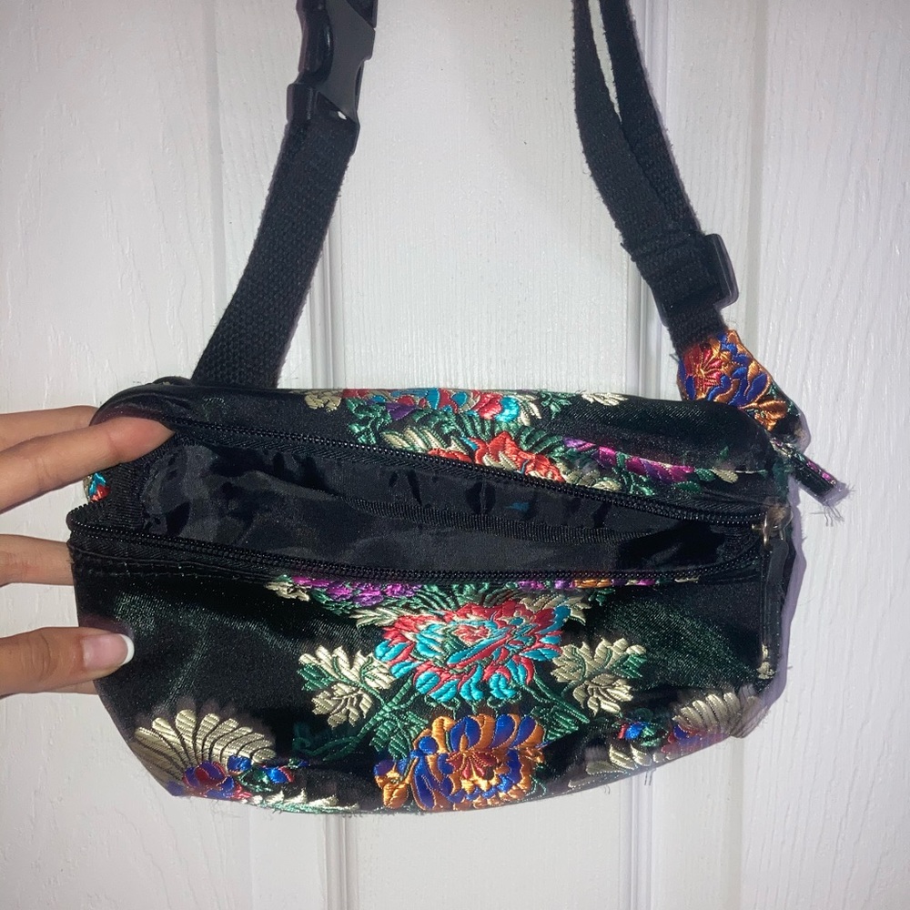 Floral fanny pack